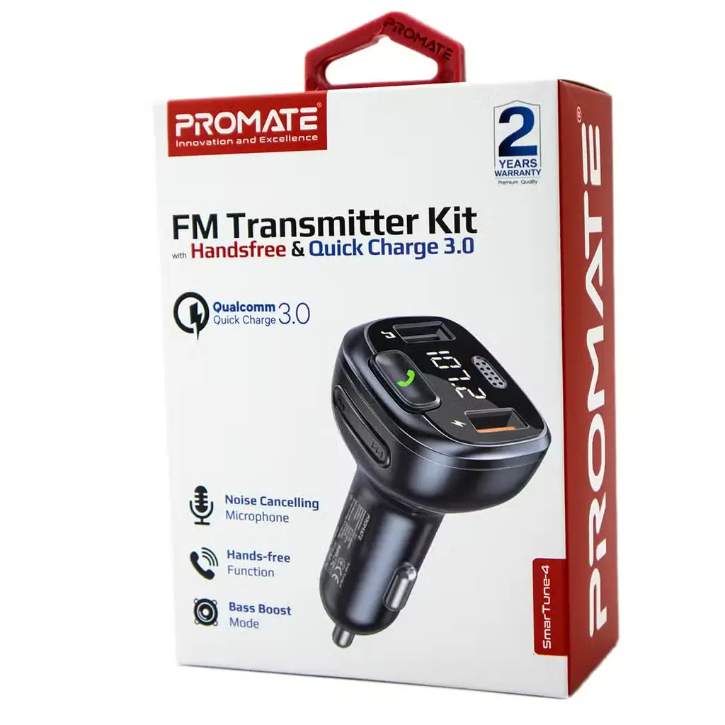 Promate FM Transmitter Kit Handsfree